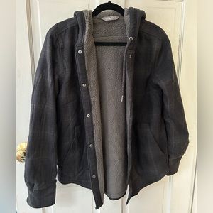 The North Face Hooded Flannel Jacket | Women’s Medium